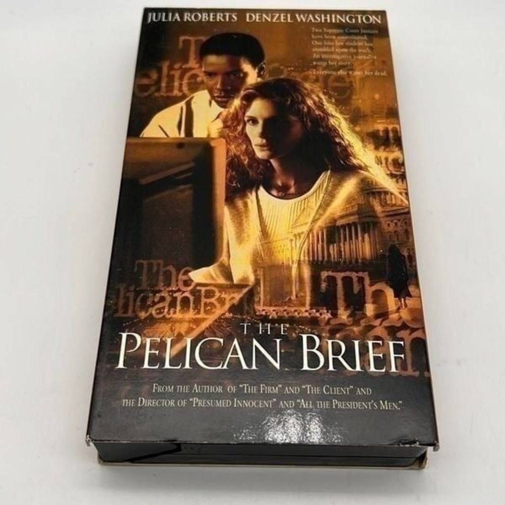 The Pelican Brief VTG Vintage VHS Tape Warner Bros‎ Hits